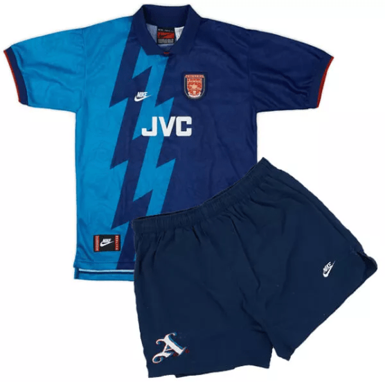 Retro Arsenal Away Kids Kit 95/96