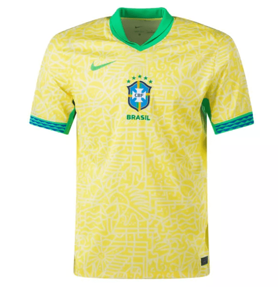 Brazil Home Player Version Shirt 2024