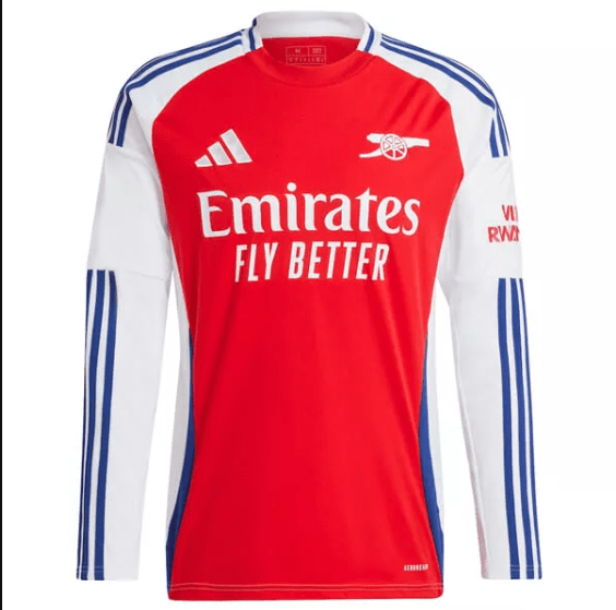 Arsenal Home Long Sleeve Shirt 24/25