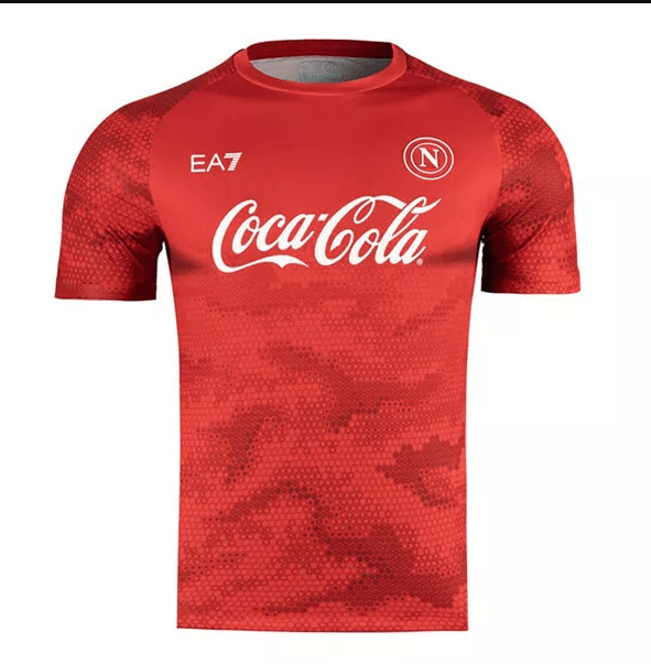 Napoli Pre Match Training Top – Red