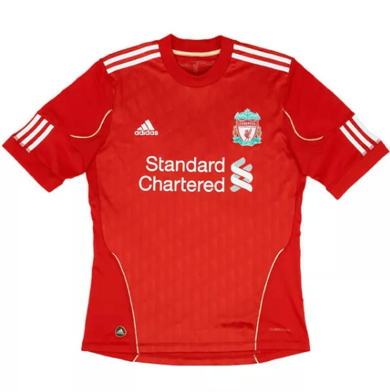 Retro Liverpool Home Shirt 2010/12