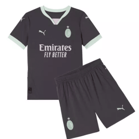 AC Milan Third Kids Kit 24/25