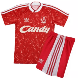 Retro Liverpool Home Kids Kit 89/91