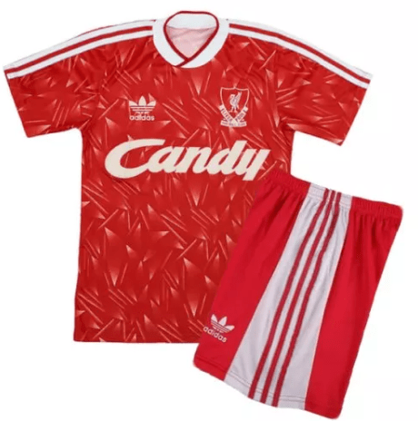Retro Liverpool Home Kids Kit 89/91