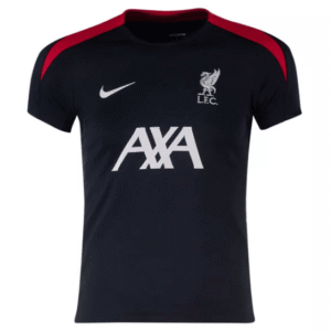 Liverpool Pre Match Training Top – Black/Red