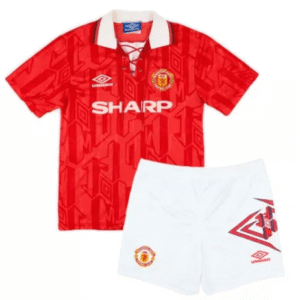 Retro Manchester United Home Kids Kit 92/94