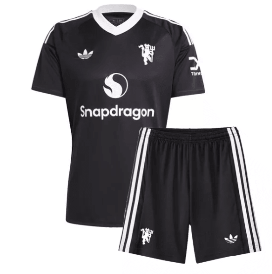 Manchester United Third Goalkeeper Kids Kit 24/25