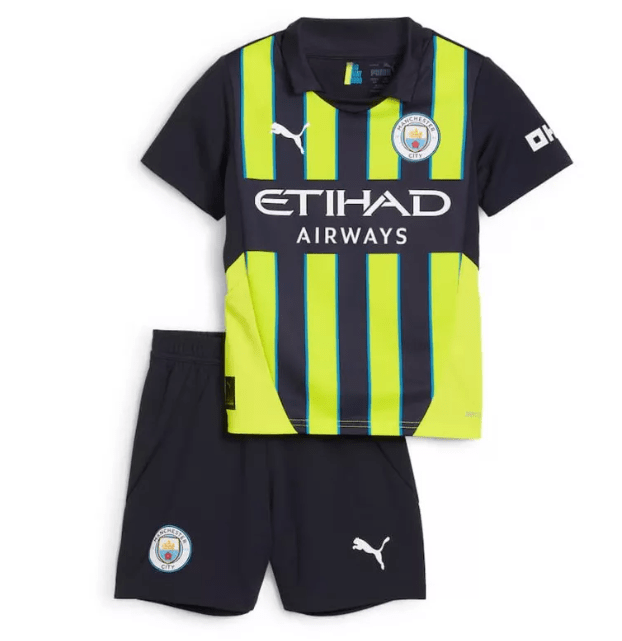 Manchester City Away Kids Kit 24/25