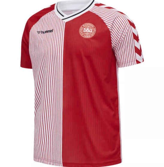 retro denmark home shirt 86
