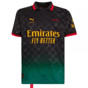 Thumbnail 1 AC Milan X Off-White Fourth Shirt 24/25 – Black