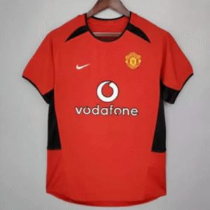 Retro Manchester United Home Shirt 02/04