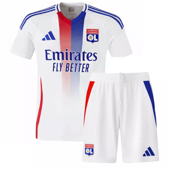 Olympique Lyon Home Kids Kit 24/25