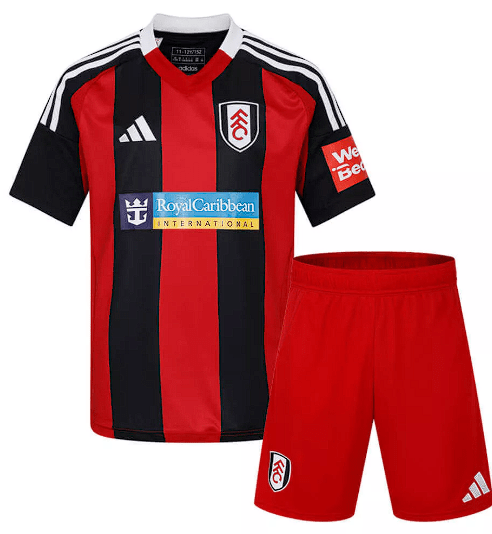 Fulham Away Kids Kit 24/25