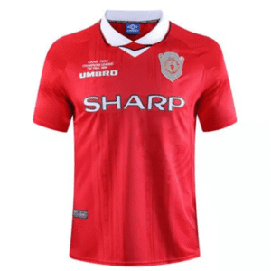 Retro Manchester United Champions League Final Shirt 1999