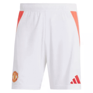 Manchester United Home Shorts 24/25 – White