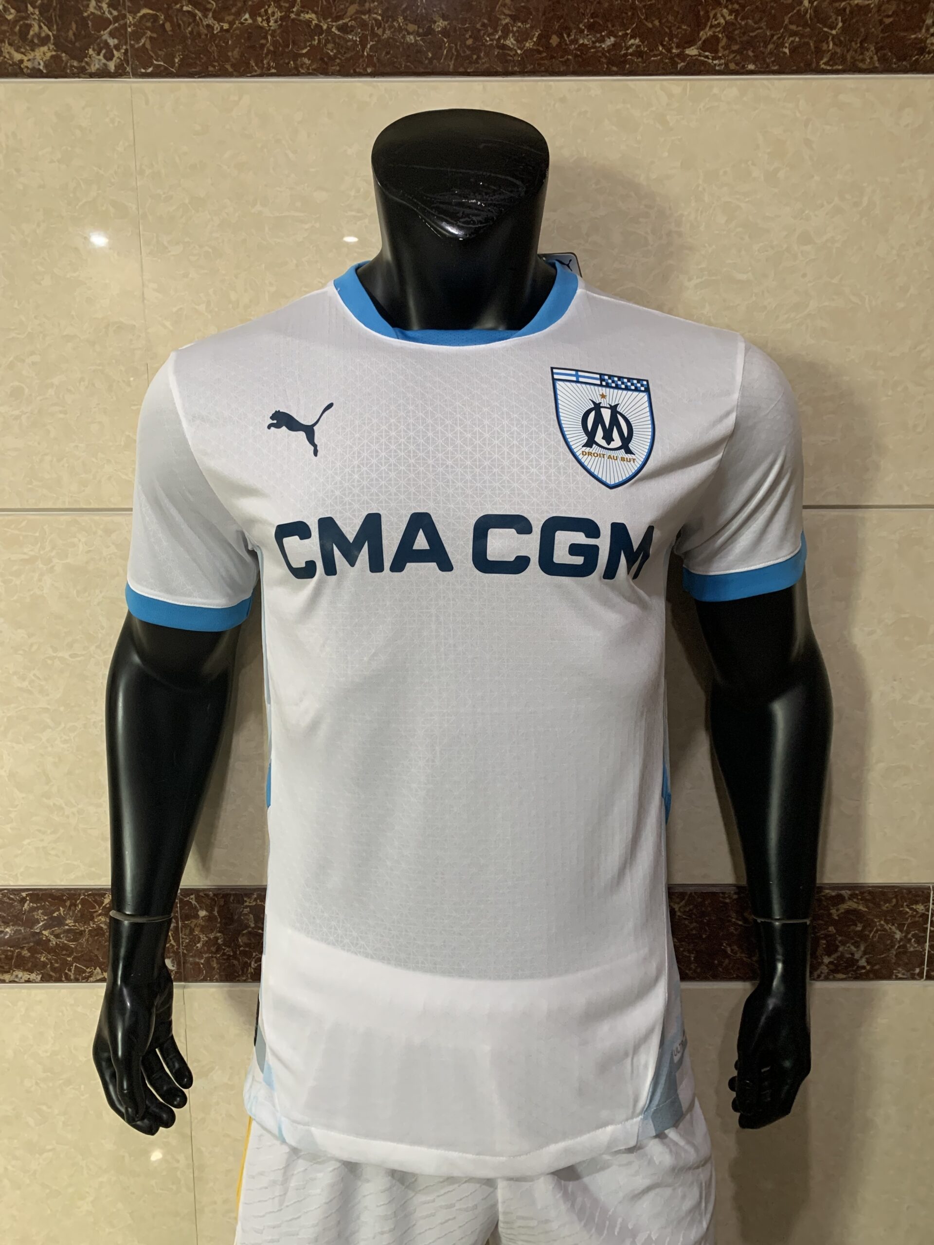 PUMA Olympique Marseille Men's Football Jersey