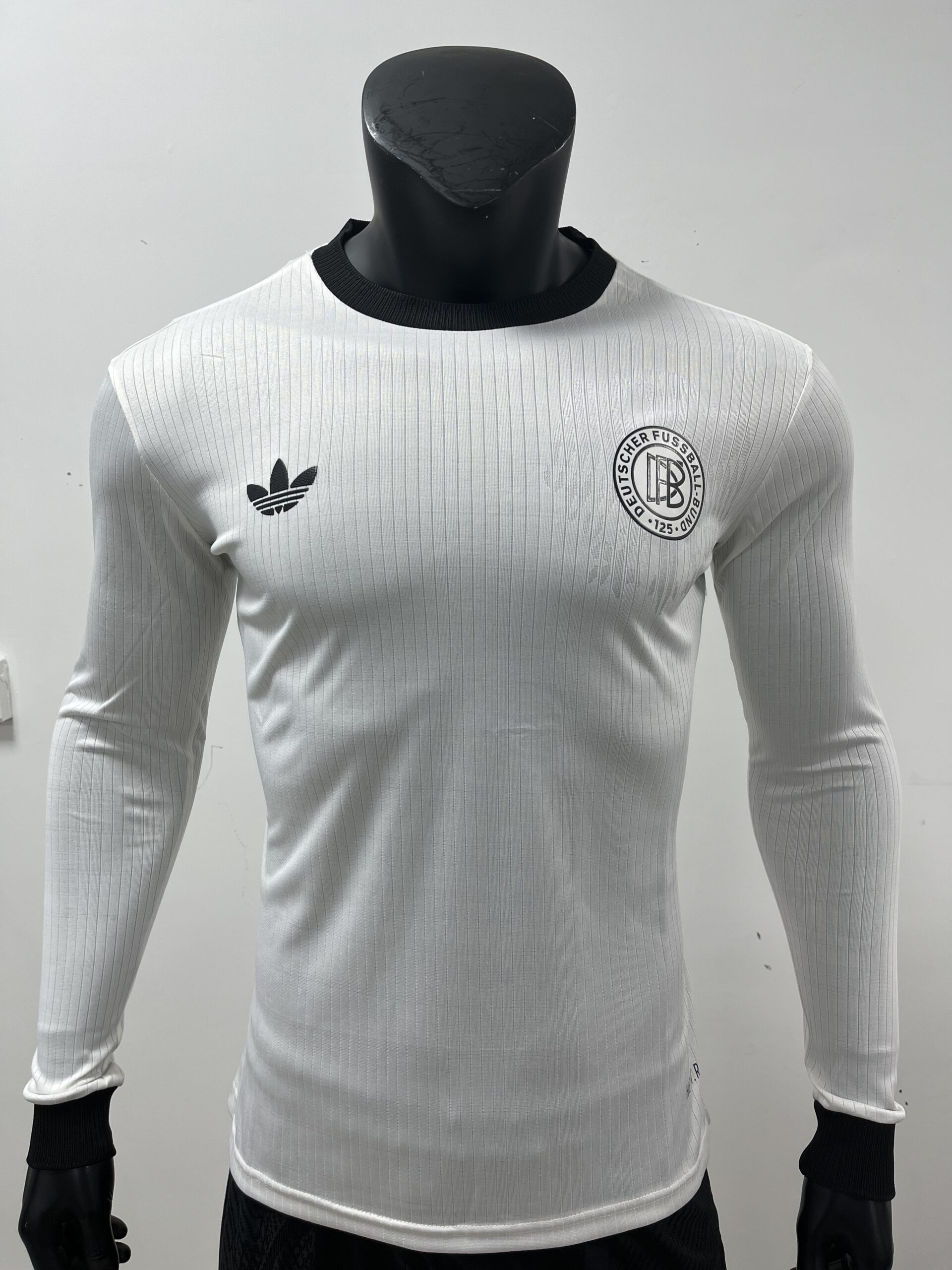 Men Long Sleeve Jersey DFB Home 125 Years