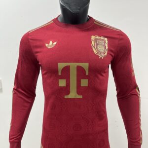 The Bayern Munich 2025/26 125th Anniversary Long Sleeve Jersey