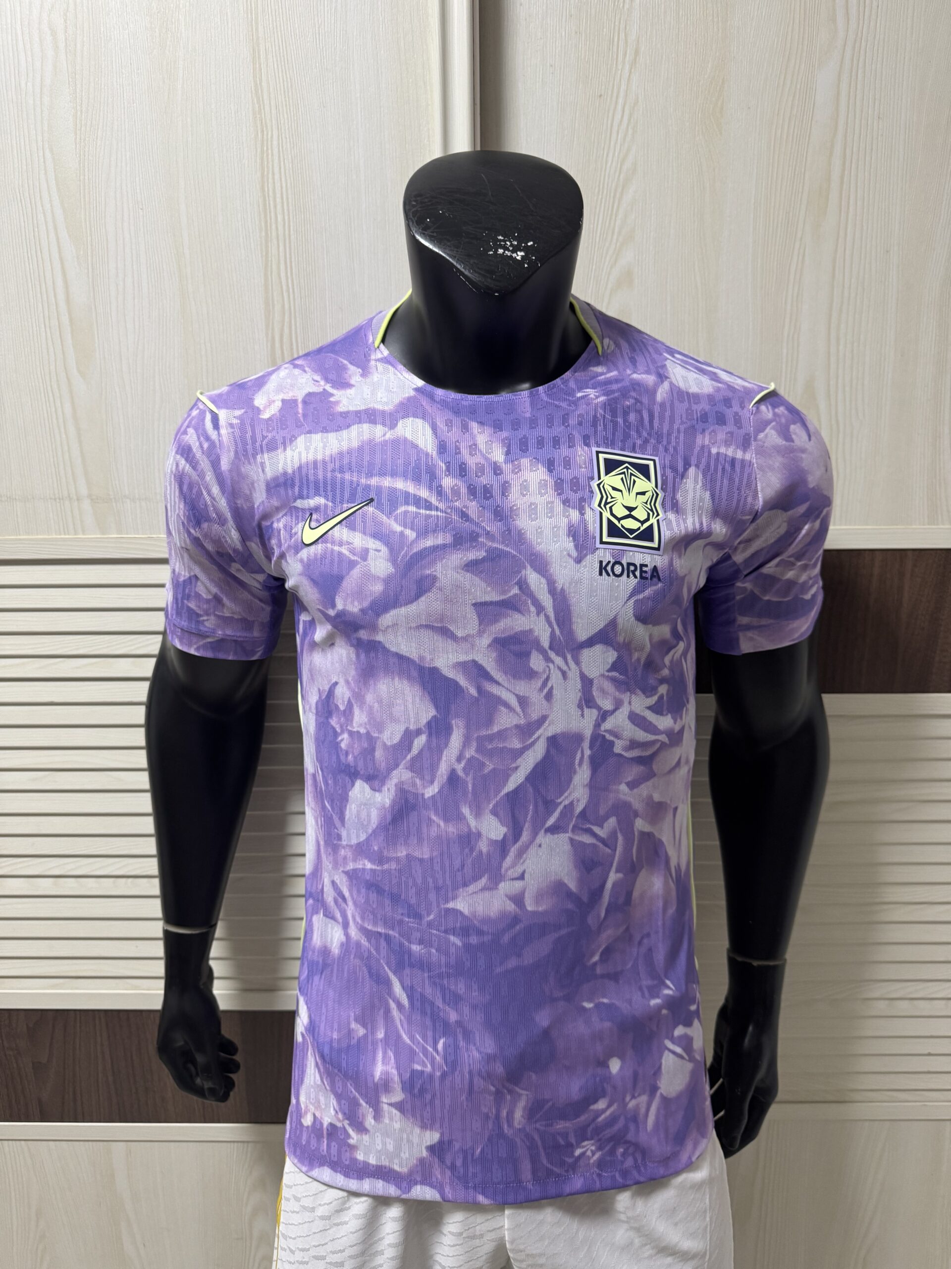 Nike South Korea 2026 Away Jersey – Lavender Floral Design | Official Korea Football Kit