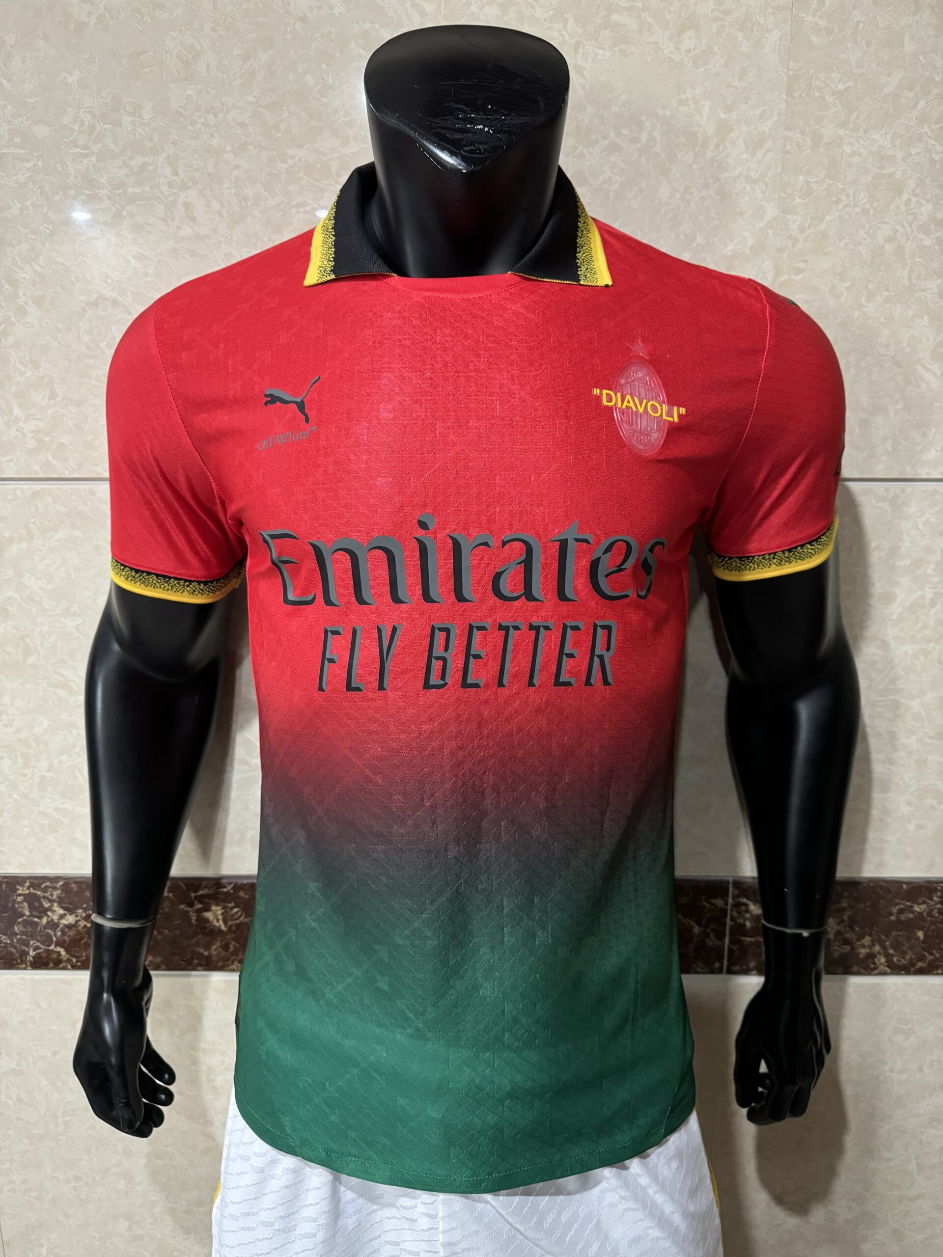 Puma AC Milan x Off-White 2024–2025 Jersey