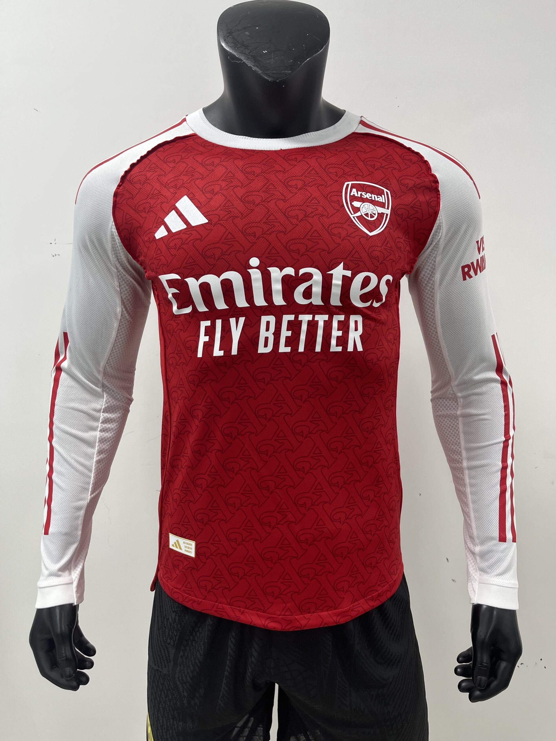 Arsenal FC 25/26 Long Sleeve Home Jersey
